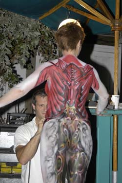 Body Painting 2005 photo - Duval Street, Key West